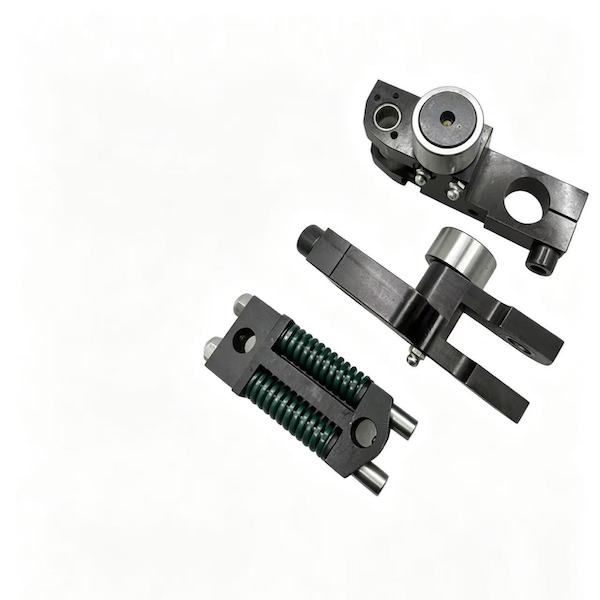 Front double spring swing frame