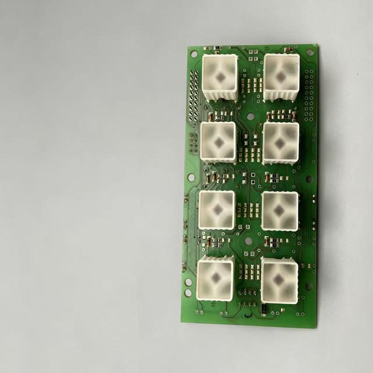 KBA button 8-position no hole