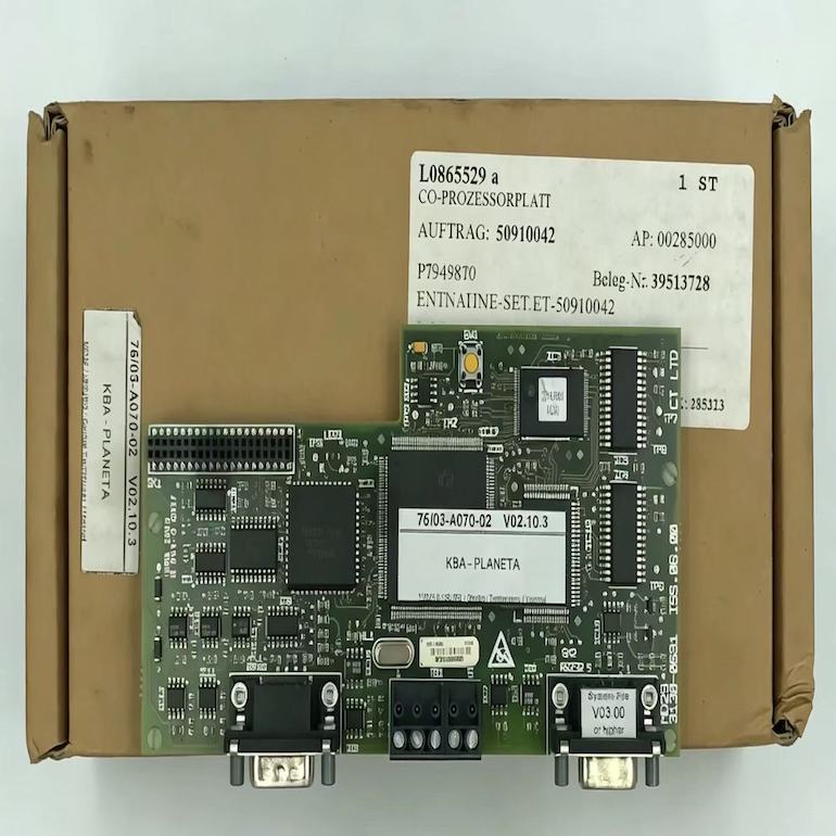 KBA MD29 program board
